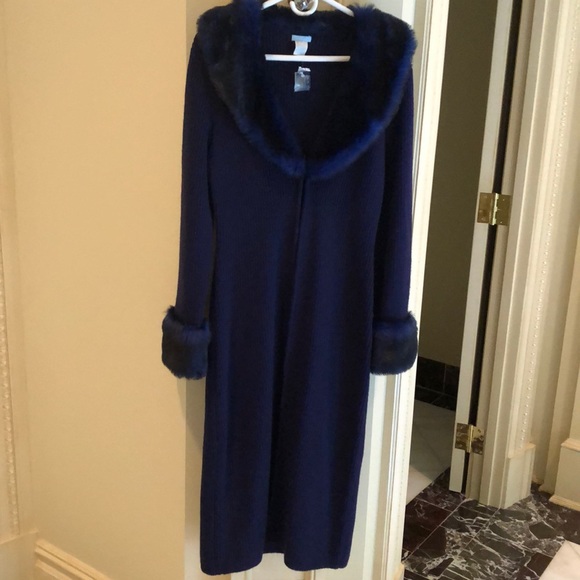 Long sweater jacket with the four ,easy to wear !! - Picture 4 of 4